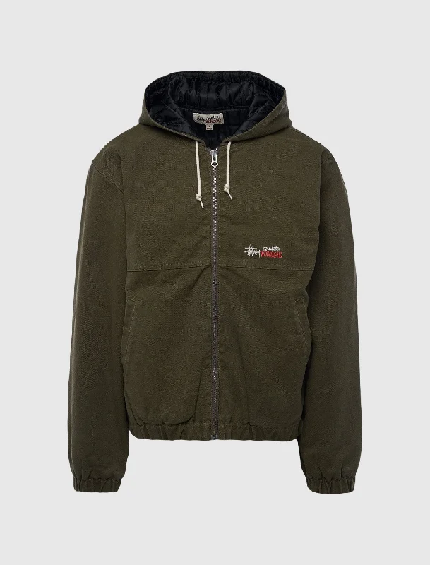 Sports suit style INSULATED WORK JACKET