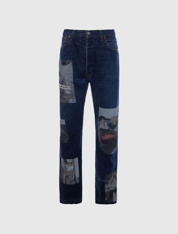 Comfort Fit DENIM TABLOID PANTS