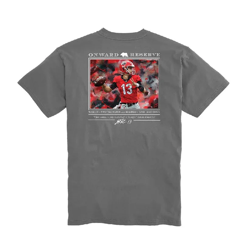 Cozy Chic Stetson Bennett Tee - Granite