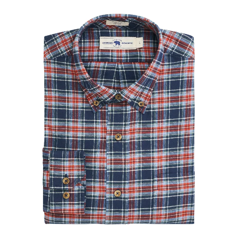 Autumn Selection Ballater Featherweight Flannel - Titan