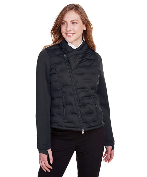 Comfortable Design NE710W - North End Ladies Loft Pioneer Hybrid Bomber Jacket