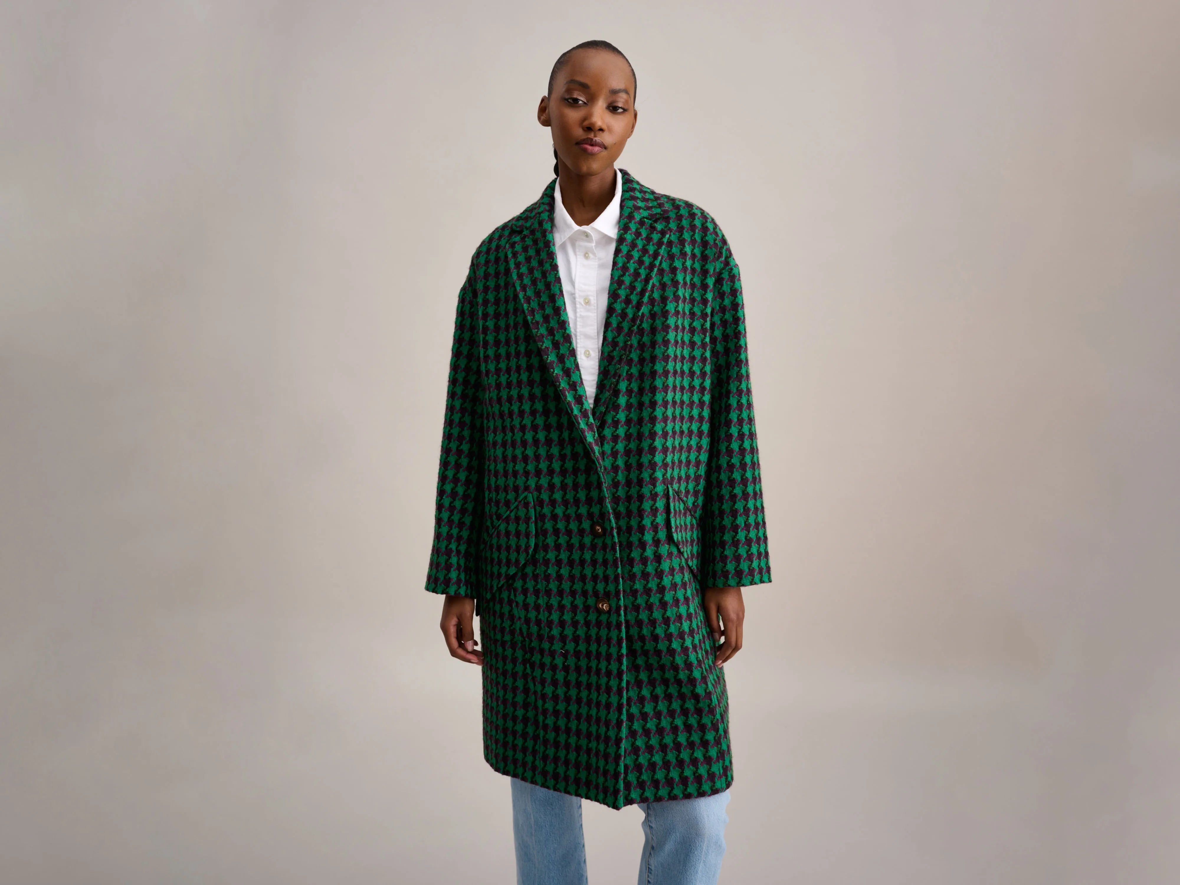 Comfortable Wear Claire  Coat (232 / W / COMBO E)