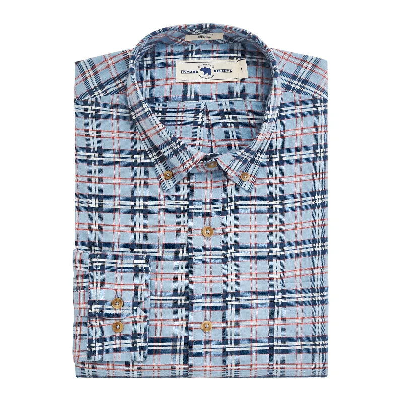 Youthful Street Fashion Inverness Featherweight Flannel - Endless Sky