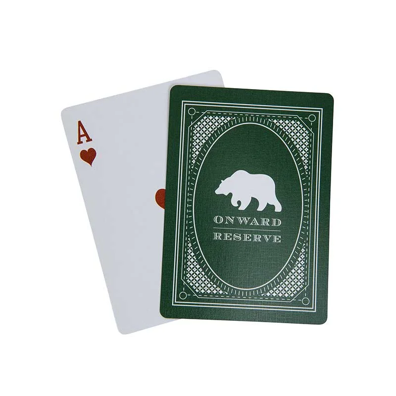 Simple Style Playing Cards - Olive