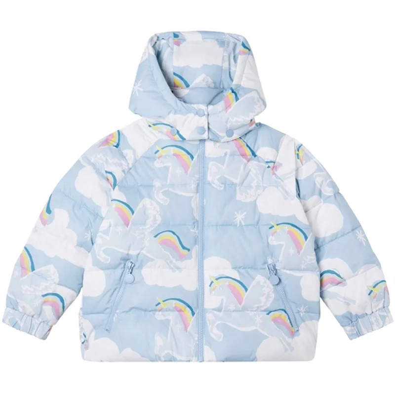 Exquisite Design Stella McCartney Celeste/Multicolor Down Jacket