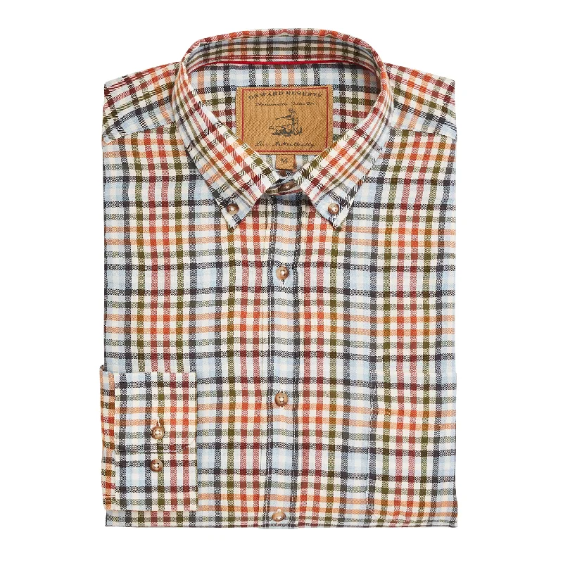 Playful Style Tain Thomasville Button Down - Hot Sauce