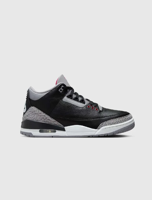 Luxury Temperament AIR JORDAN 3 RETRO "BLACK CEMENT"