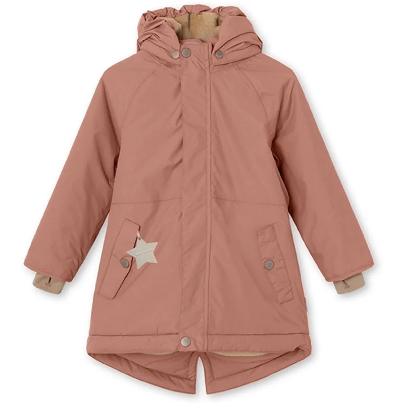 Sports Express MINI A TURE Vikana Fleece Winter Jacket Wood Rose