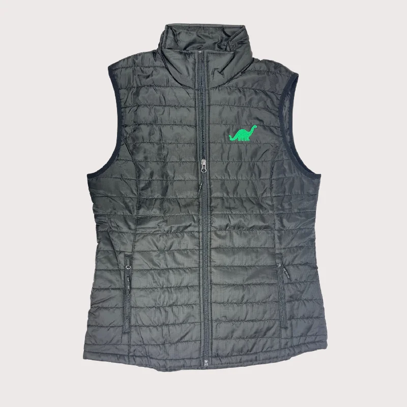 Elegant Design Women's DINO Puffer Vest