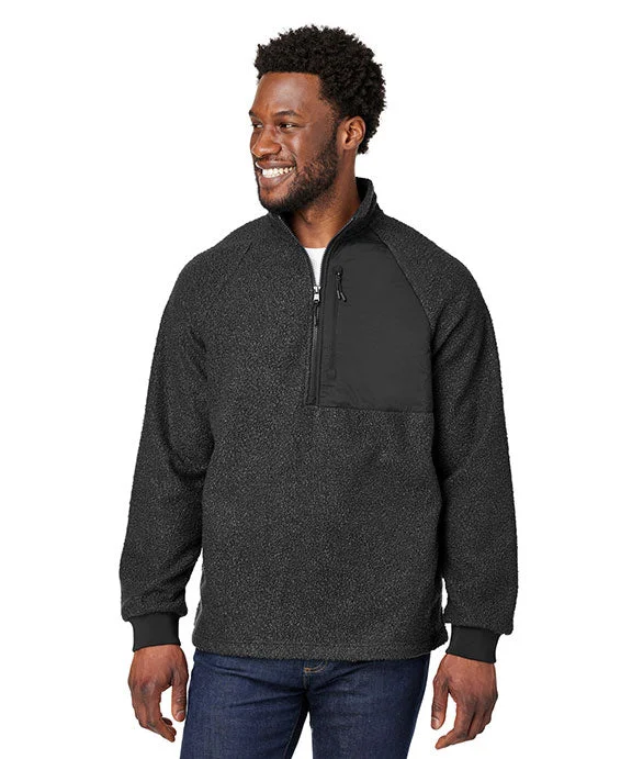 Floral Prints NE713 - North End Mens Aura Sweater Fleece Quarter-Zip
