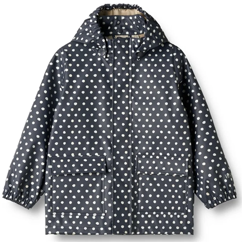 Street Cool Wheat Rain Jacket Ola Ink Dots