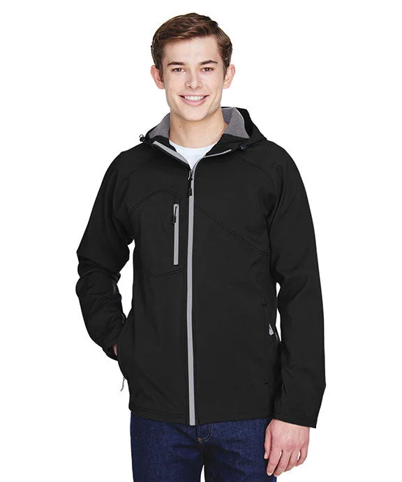 Spiritual Vitality 88166 - North End Mens Prospect Two-Layer Fleece Bonded Soft Shell Hooded Jacket