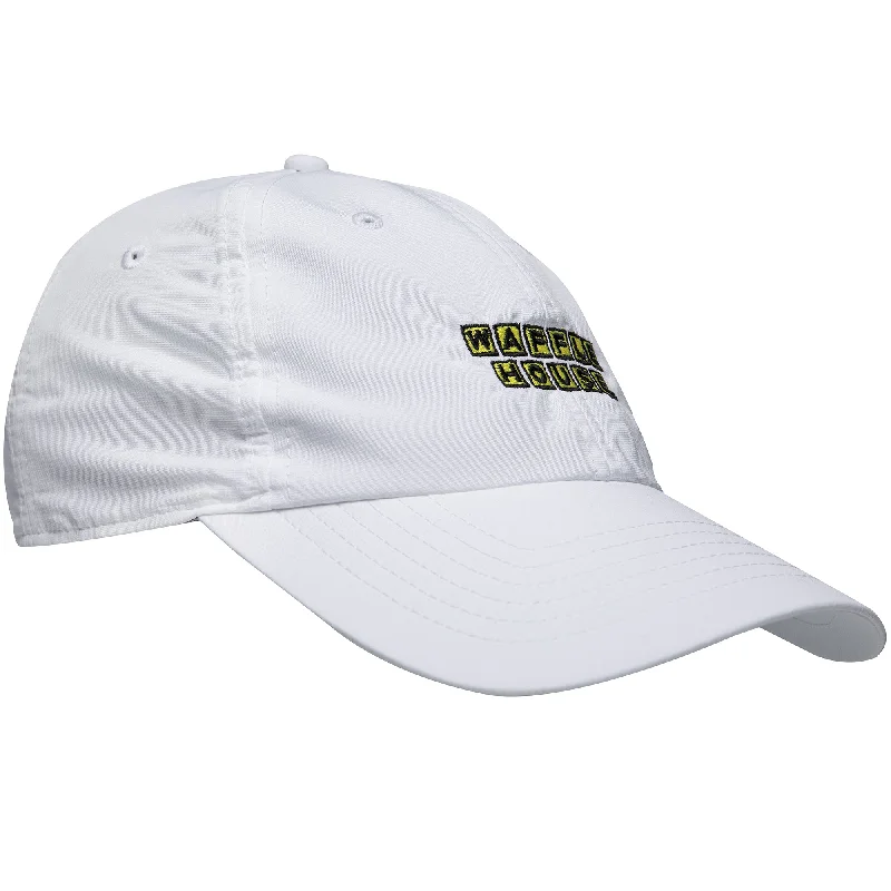 Fashion Trend Waffle House Performance Hat - White