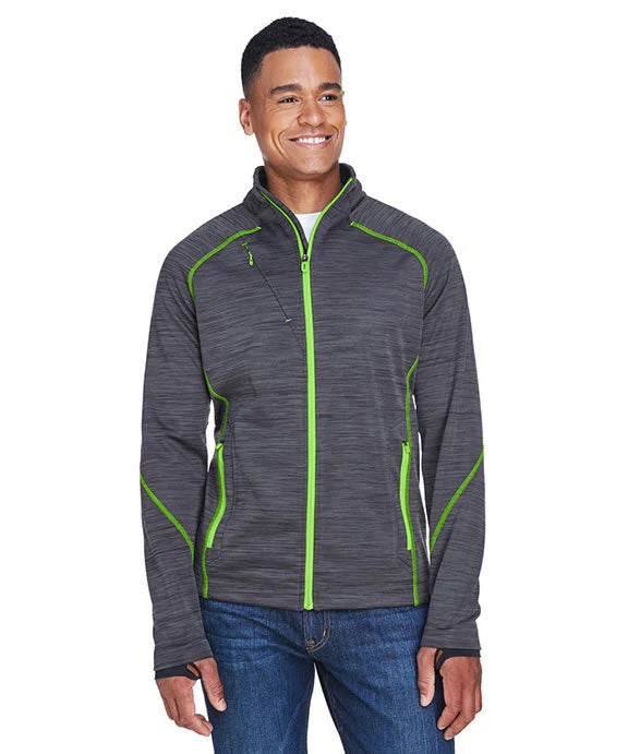 Dessert Matching 88697 - North End Mens Flux Mélange Bonded Fleece Jacket