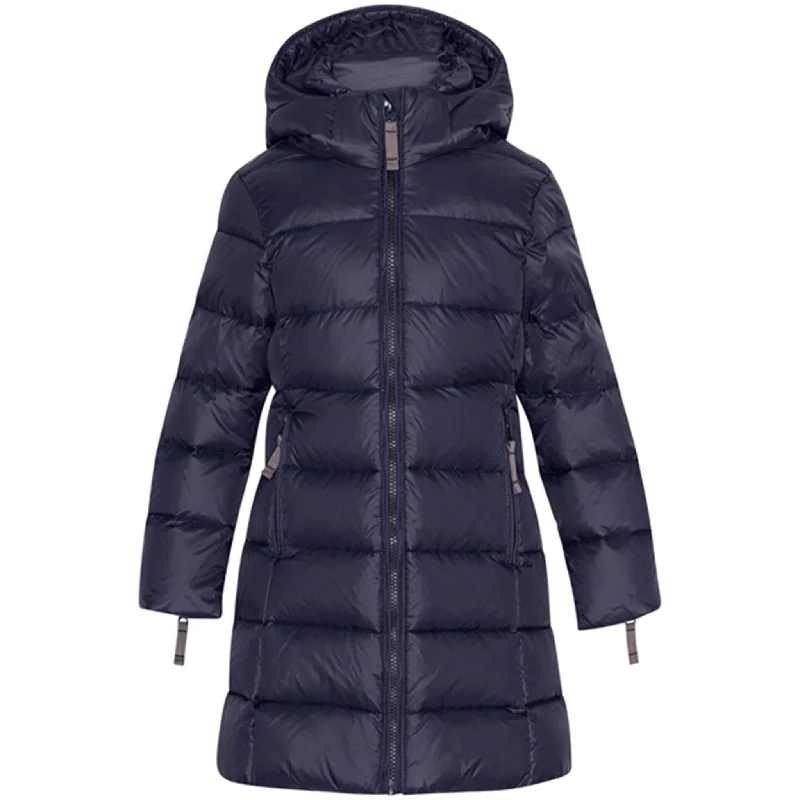 Sports Trend Ver de Terre Featherlight Girls A Down Coat Navy
