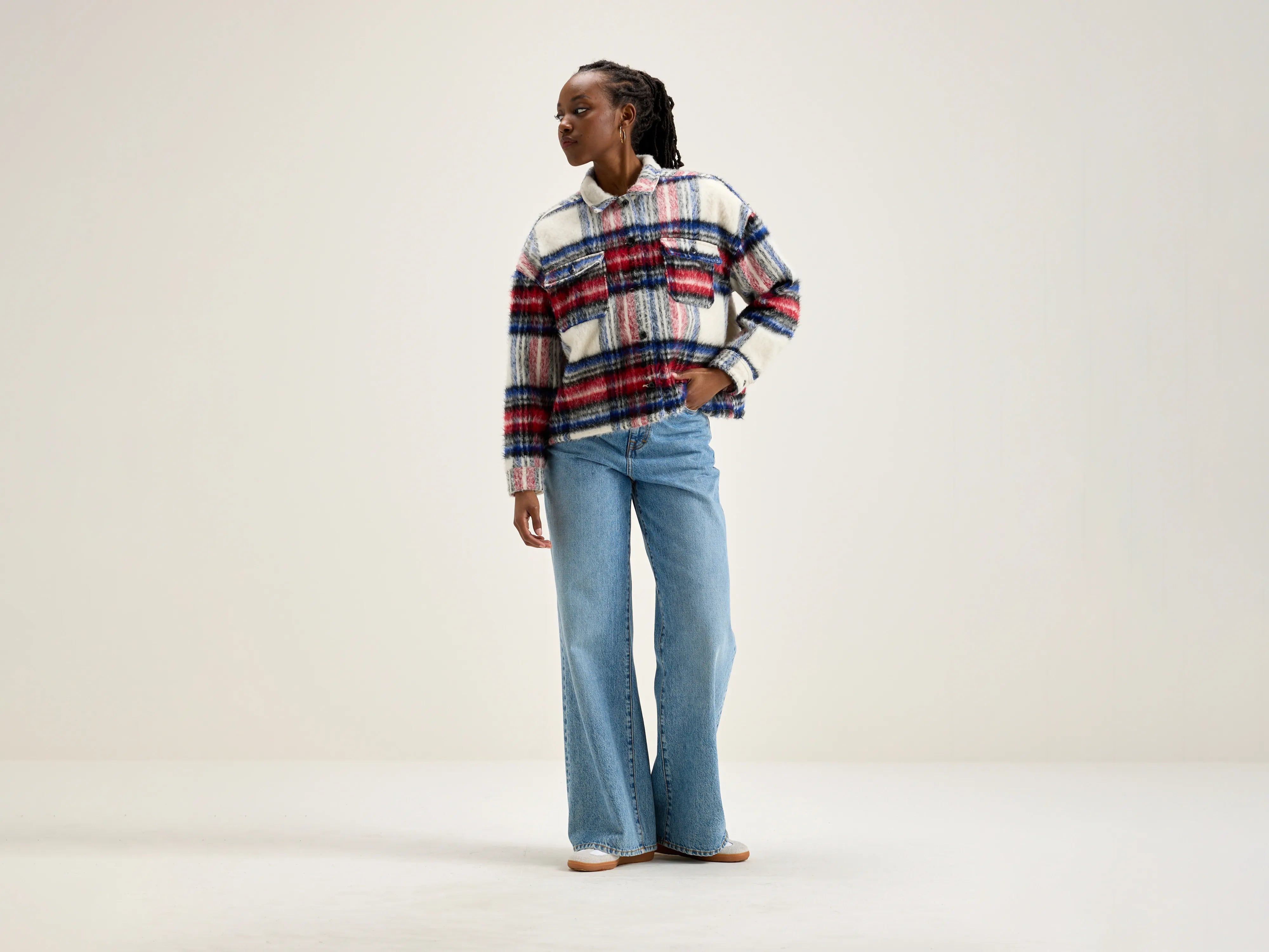 Exquisite Tailoring Parrish checked overshirt (242 / W / CHECK A)