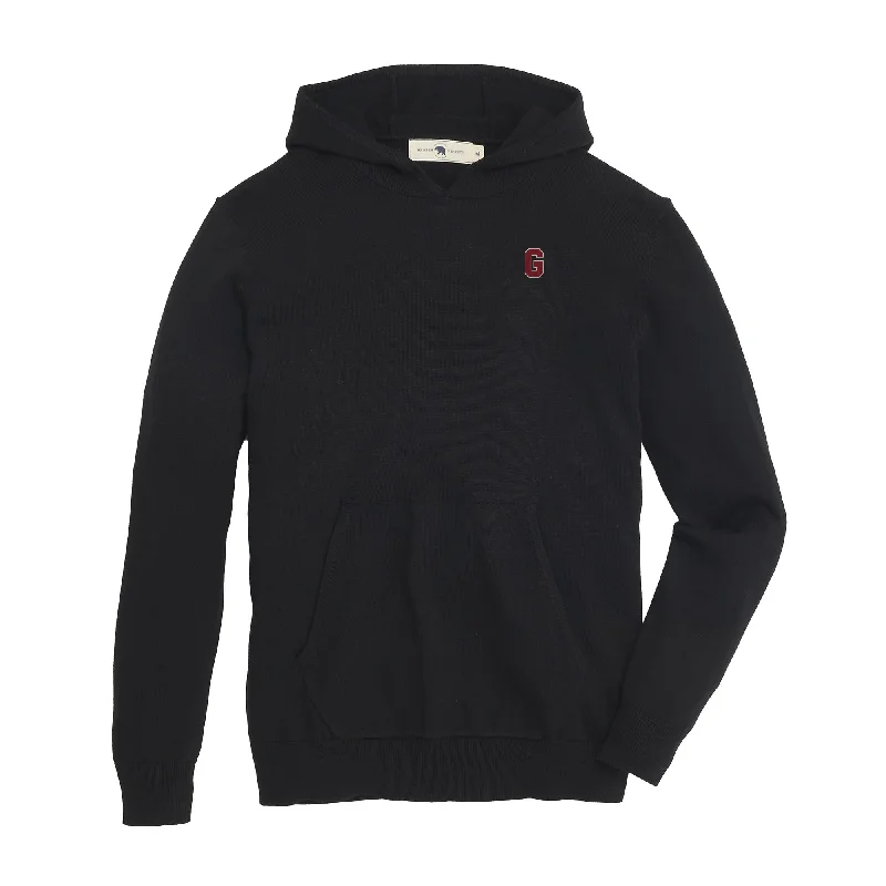 Refreshing Design Vintage G Apex Hoodie - Black