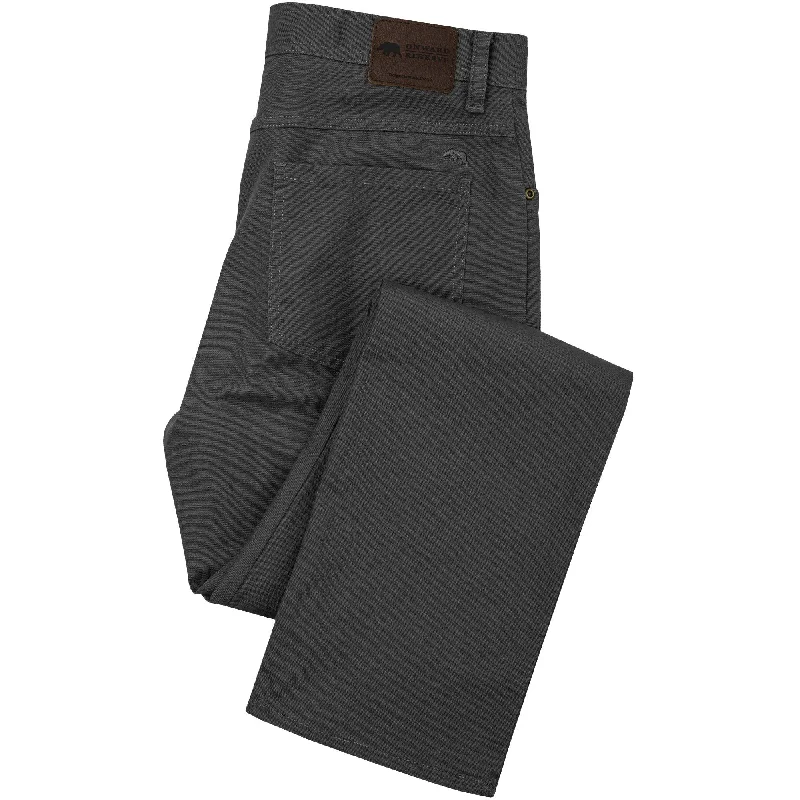 Breathable Style Flex Micro Canvas Five Pocket Stretch Pant Castlerock