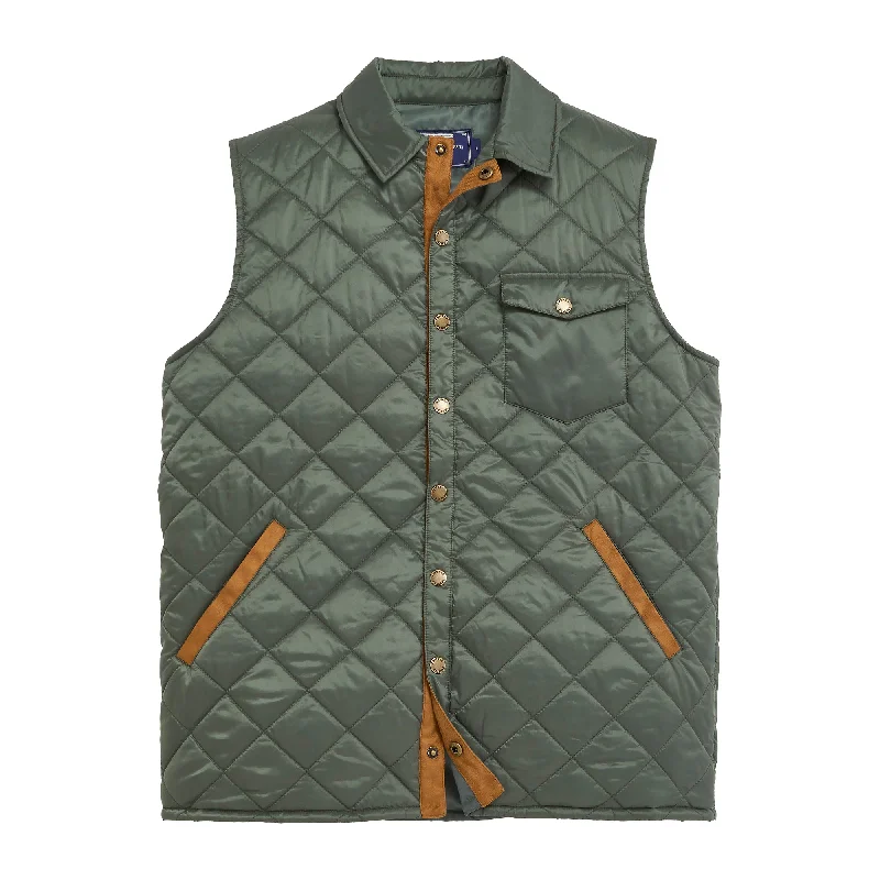 Exquisite Craftsmanship Braswell Vest - Thyme