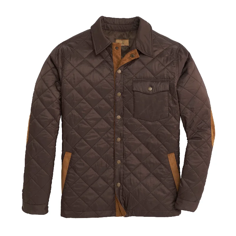 Lounge Wear Braswell Jacket - Dark Brown