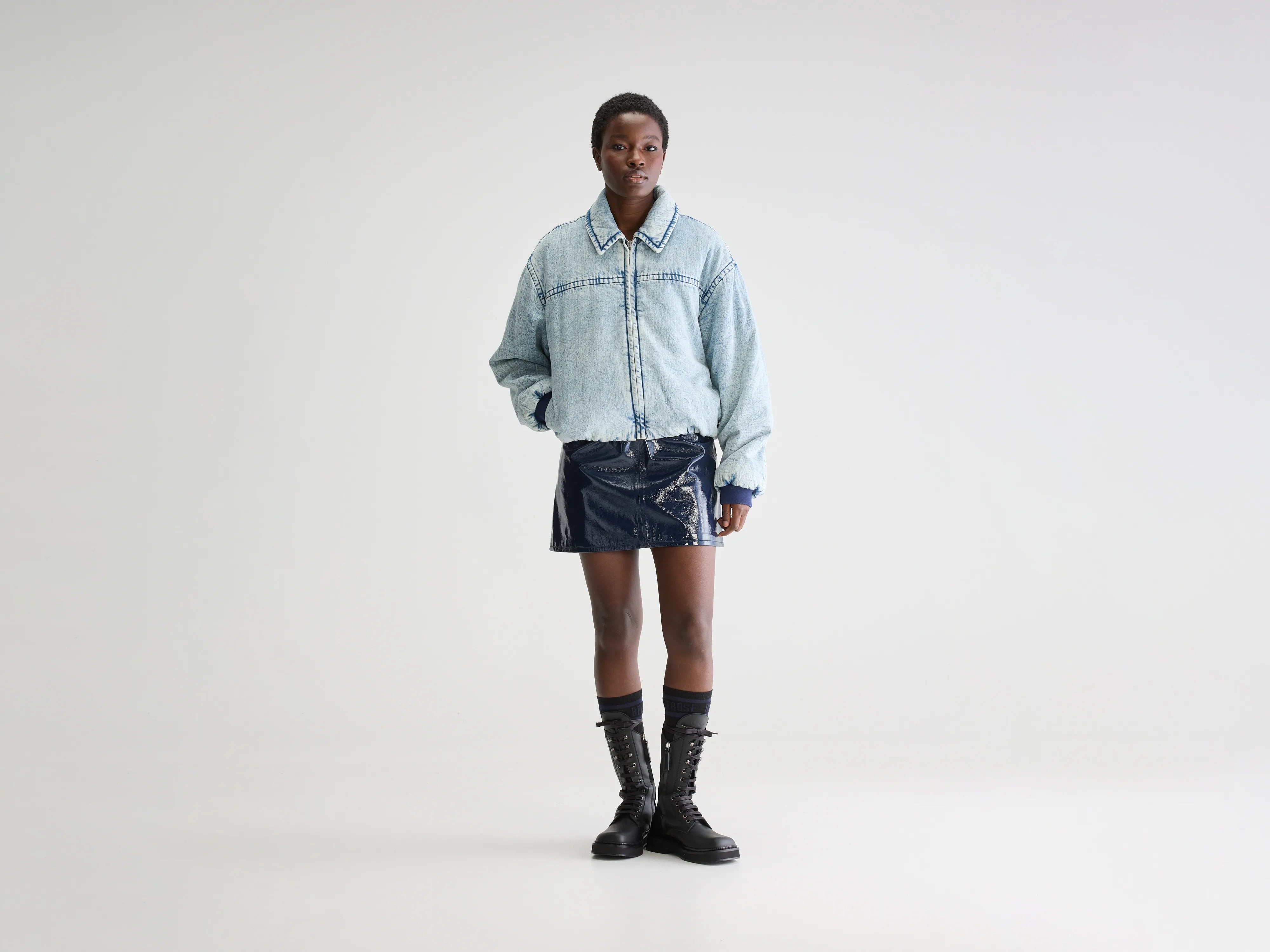 Trendy Traveler Jacky bomber jacket (251 / W / VNTG STONE WASH)