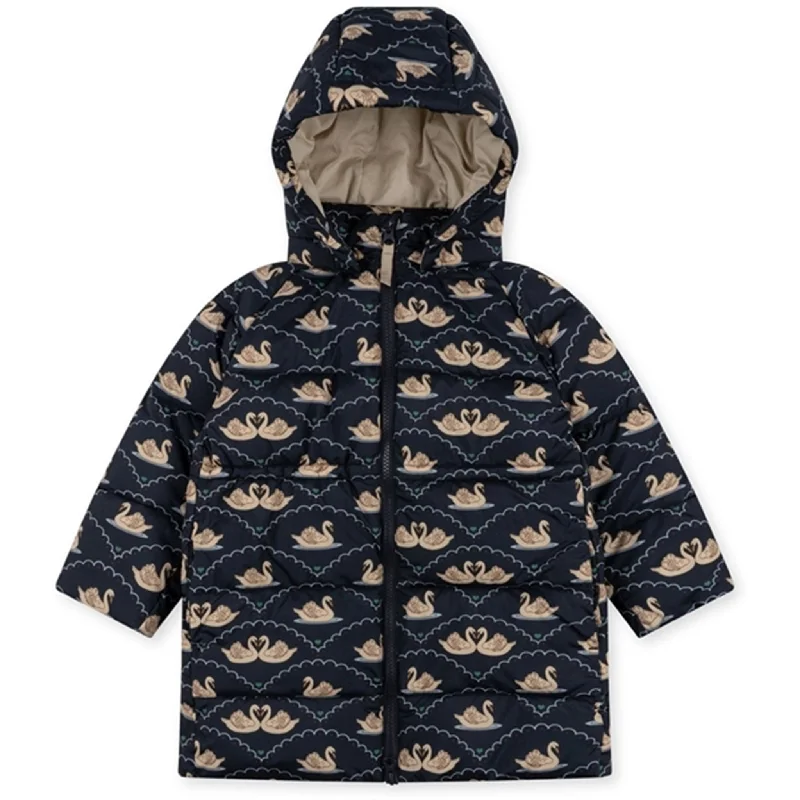 Breathable Comfort Konges Sløjd Swan Eclipse Nuka Long Jacket