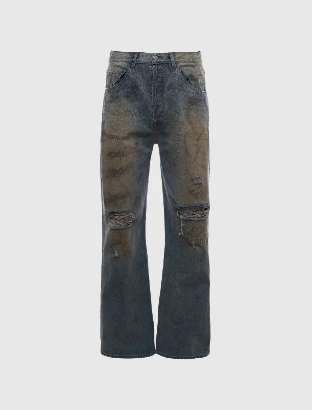 Low-key Luxury RUTTED DENIM