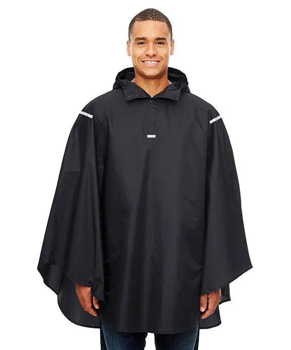 Relaxed Chic TT71 - Team 365 Adult Zone Protect Packable Poncho