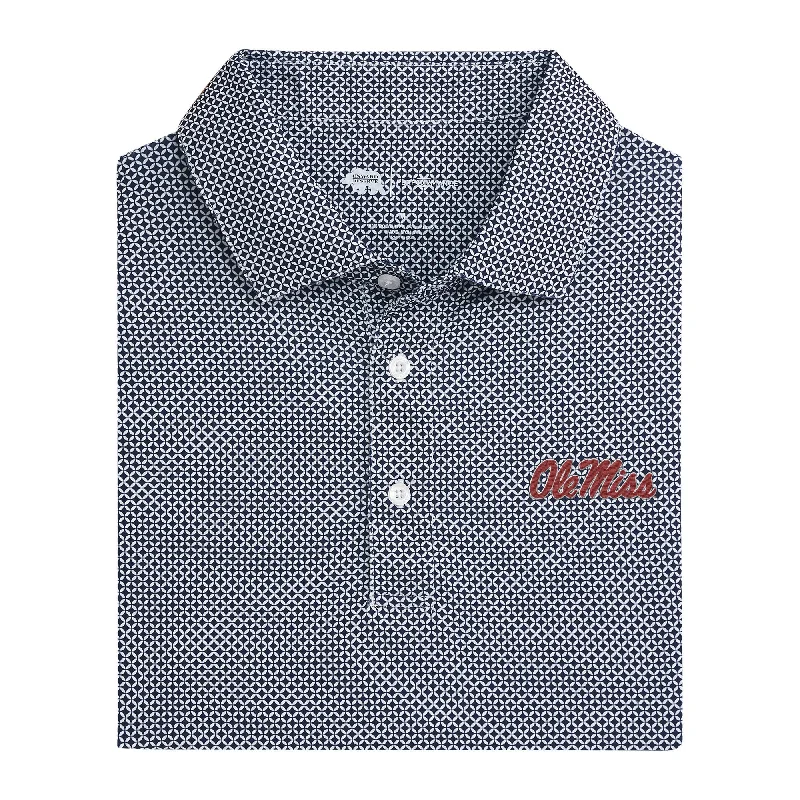 Versatile Items Ole Miss Scope Printed Performance Polo - Naval Academy