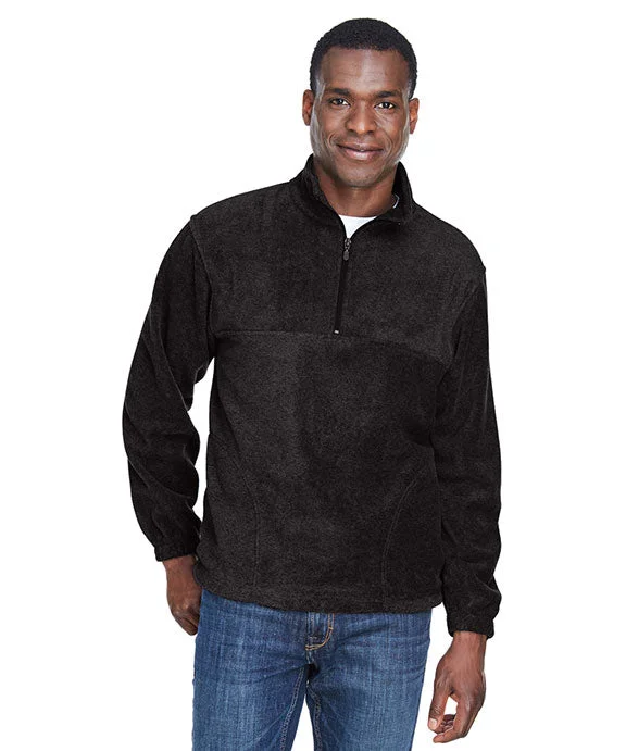 Retro Literary Style M980 - Harriton Adult 8 oz Quarter-Zip Fleece Pullover