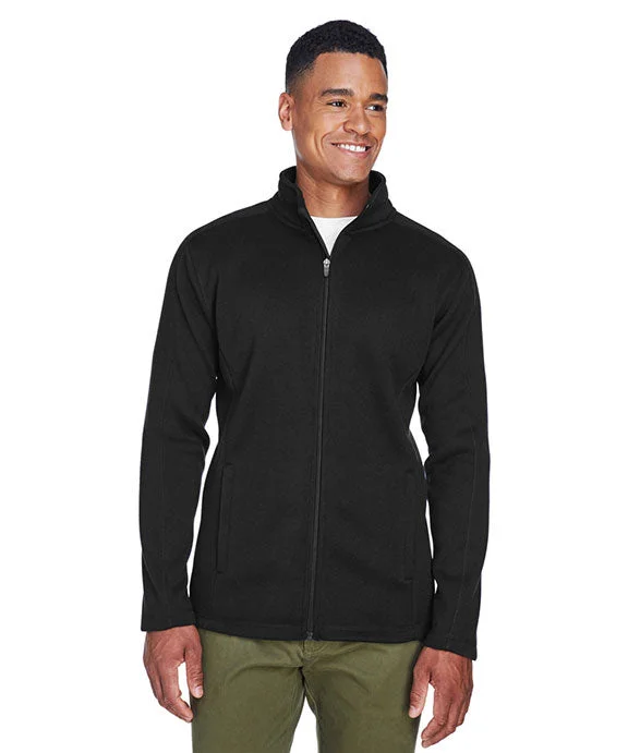 Unique Prints DG793 - Devon & Jones Mens Bristol Full-Zip Sweater Fleece Jacket