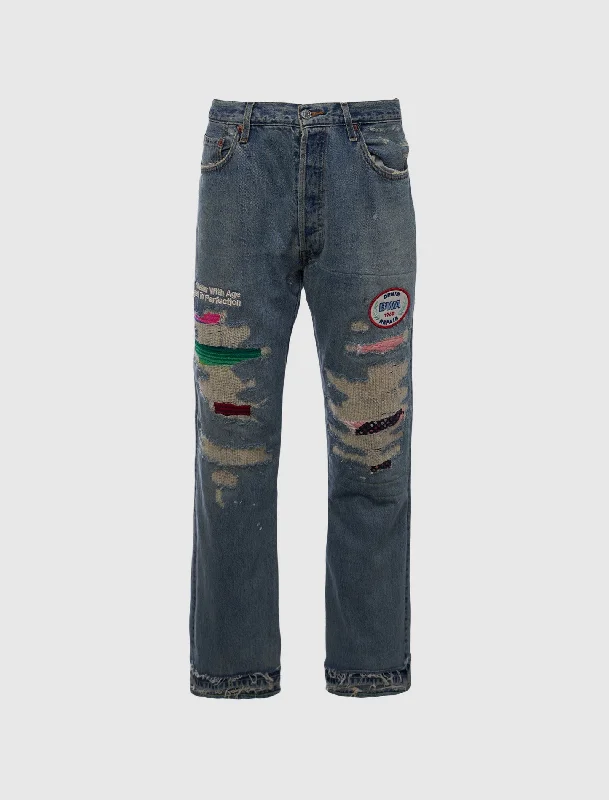 Urban Comfort DENIM REPAIR PANTS