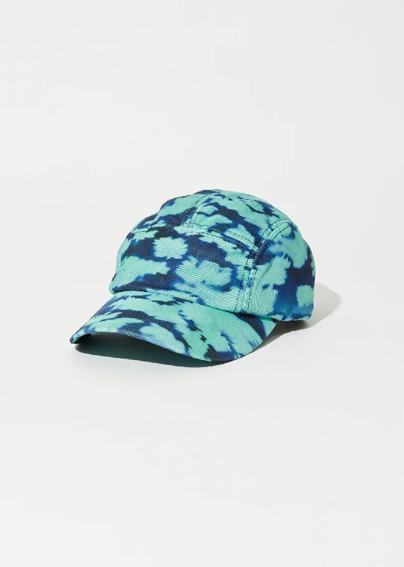 Exquisite Tailoring AFENDS Unisex Liquid Unisex - Panelled Cap - Jade Floral