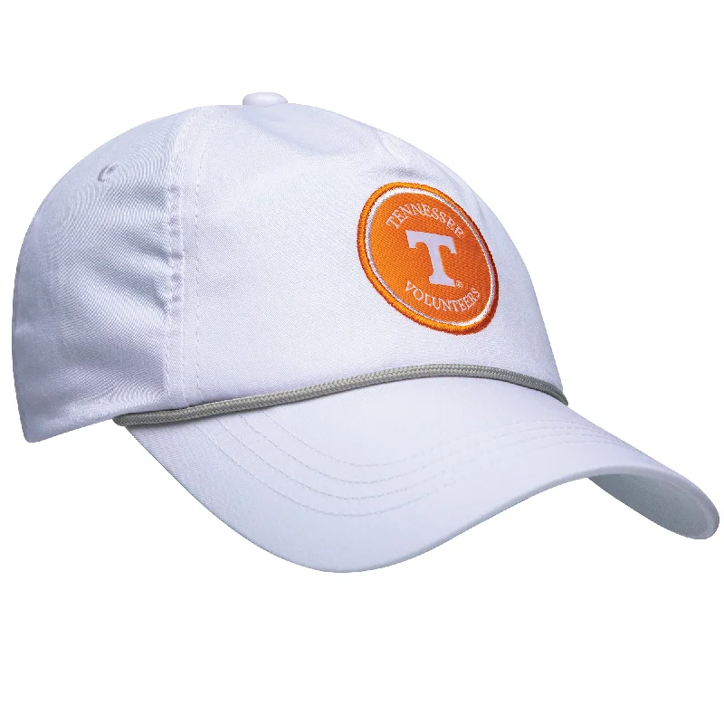 Timeless Comfort Tennessee Patch Rope Hat - White/Grey