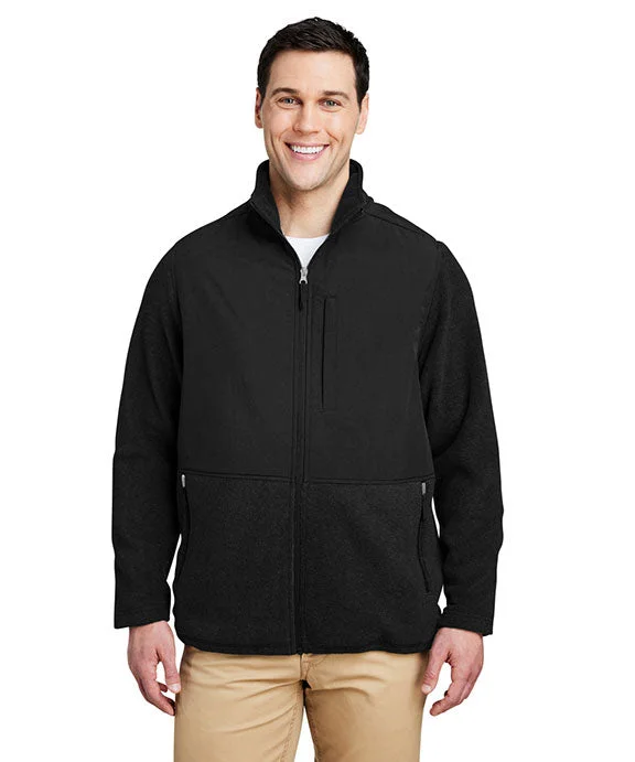 Soft Fabrics CE890 - Core 365 Mens Journey Summit Hybrid Full-Zip Jacket