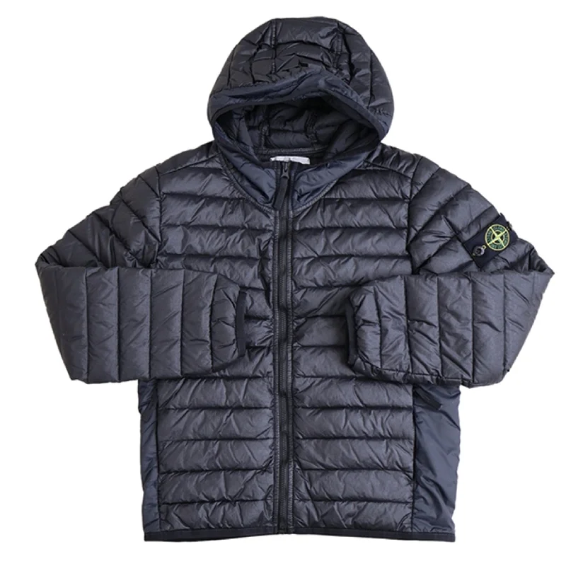Fashion Classic Stone Island Down Jacket Black