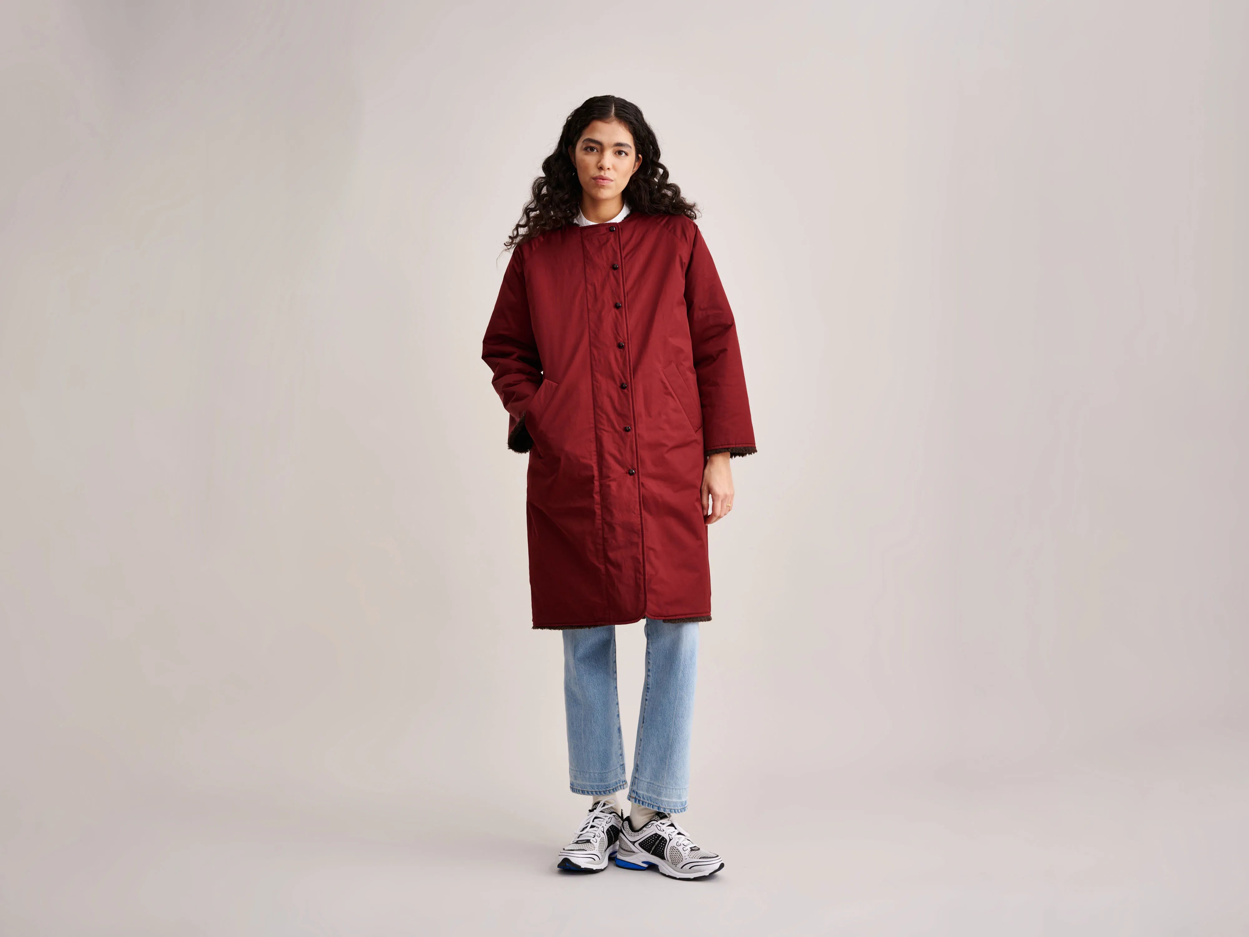 Goddess Style Hanky Coat (232 / W / DRIED TOMATO)