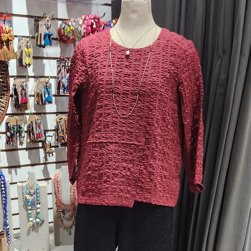 Classic Habitat Sale, 23700 Solid Lapped Seam Pullover, 60% Off Regular Price