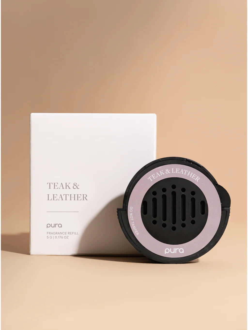 Sports outdoor style PURA Car Scent | Teak & Leather