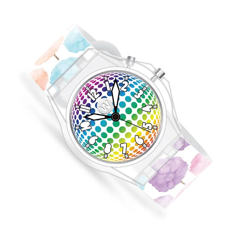 Comfortable Looks Watchitude Light Up Watch in Cotton Candy