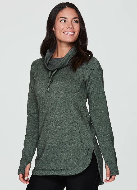 Single-shoulder Neck Design Studio Softest Cowl Neck Tunic II
