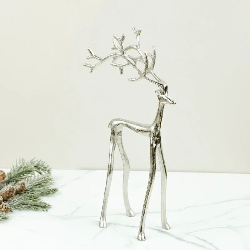 Single item design PDSON23-03 17" Silver Reindeer