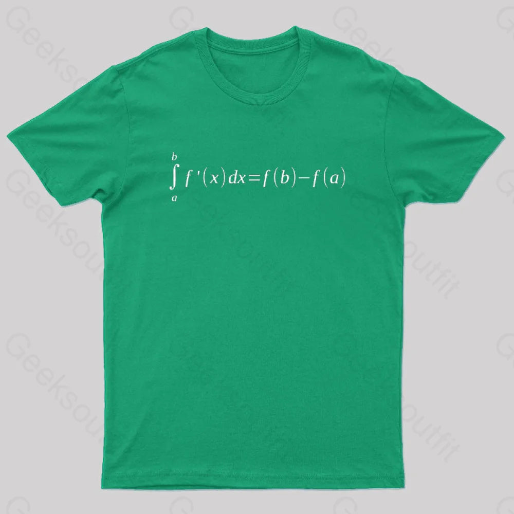 Classic Series Fundamental Theorem Of Calculus Math Geek T-Shirt