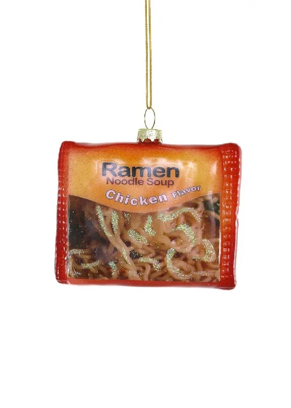 Comfortable And Casual Ramen Noodle Soup Ornament