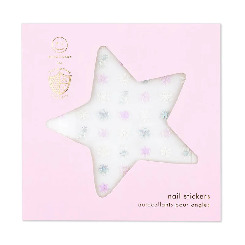 American Style Daydream Society Nail Stickers in Frosted