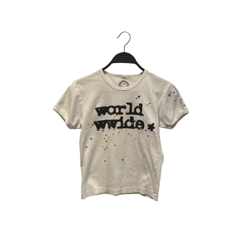 Street Fashion Style Sp5der/T-Shirt/M/Cotton/WHT/WorldWide Tee