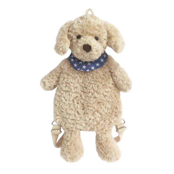 High-end Wear Mon Ami Bentley Puppy Plush Backpack