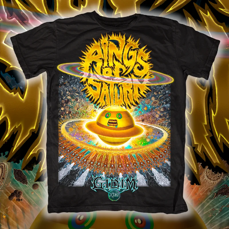 Slim Fit Rings of Saturn "Gidim Album" T-Shirt