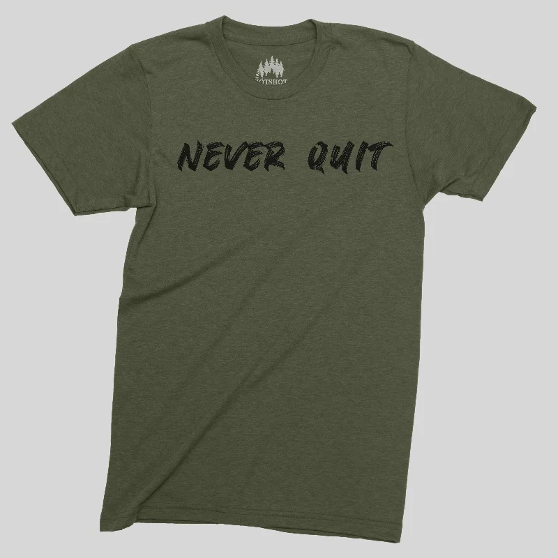 Energy Plan NEVER QUIT-OD GREEN-TSHIRT