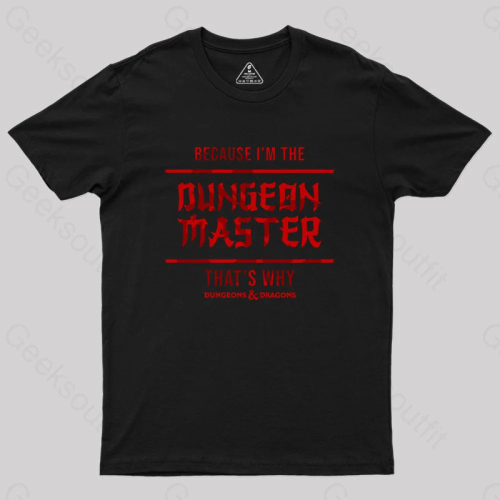 Sports Style Dungeons And Dragons - Dungeon master Geek T-Shirt